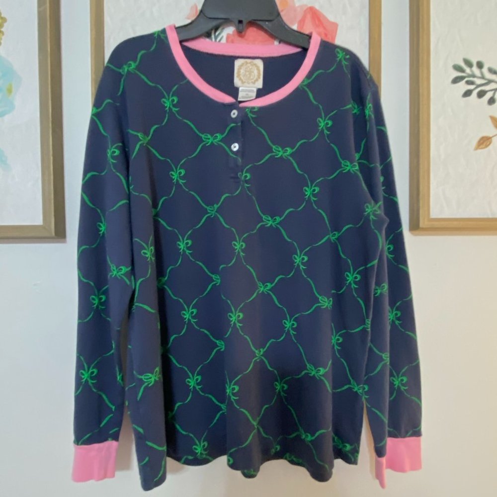 COPY - The Beaufort Bonnet Pajama Top